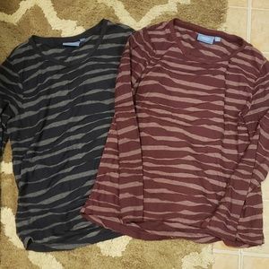 Set of 2 Vera Wang Size XL Tops
